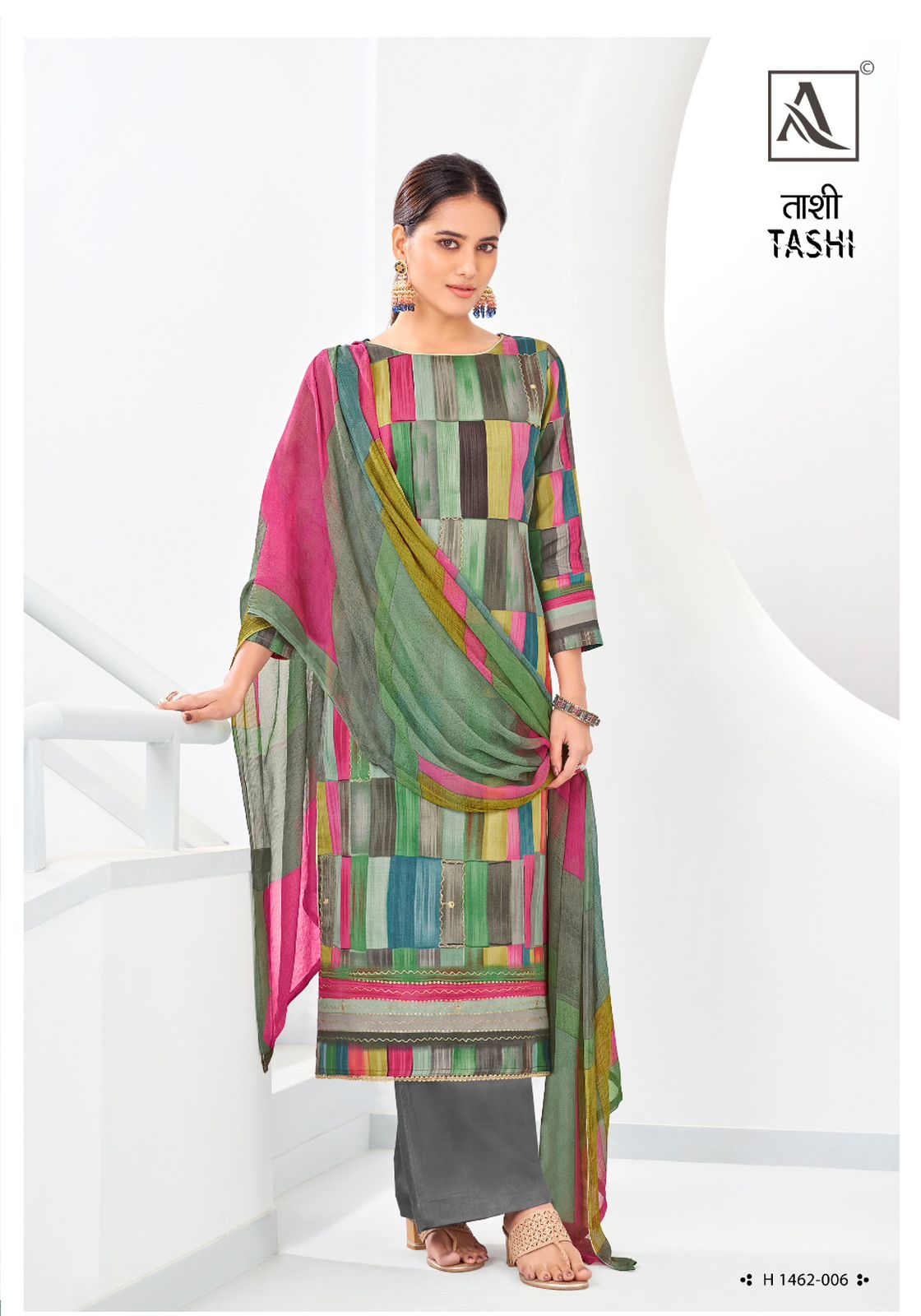 TASHI Tashi By Alok Jam Designer Printed Dress Material Wholesale Market In Surat